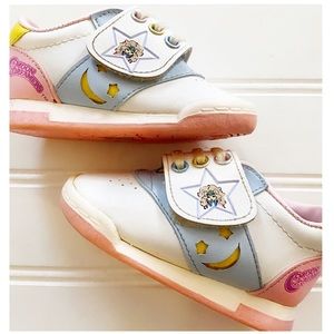 Vintage Moon Dreamers Baby Shoes